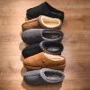 imageFireside by Dearfoams Mens Grafton Shearling IndoorOutdoor Clog SlipperGreen