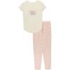 imageDearfoams Girls 2piece Loosefit Set Matching Family Holiday Pajamas Soft ampamp ComfortableWild Child Girls