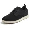 imageDearfoams Mens Nash Slip on Oxford Lightweight Breathable with Arch Support Dress ShoeBlack