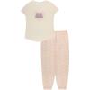 imageDearfoams Womens Loosefit Pajama SetLadies 95polyester 5spandex Knit 2pc P