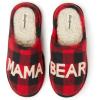 imageDearfoams Womens Mama Bear SlipperBuffalo Plaid