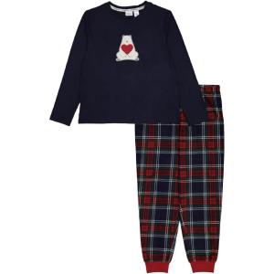 imageDearfoams Kids 2Piece Loose Fit Pajama SetToddlercozy Bear