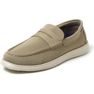 imageDearfoams Mens Rollins Slip on Shoe Comfortable Lightweight Machine Washable with Arch Support LoaferMohair