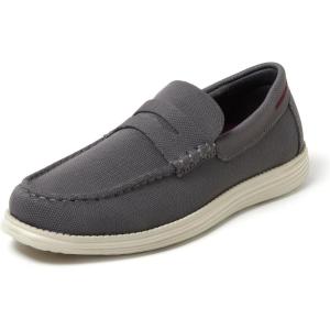 imageDearfoams Mens Rollins Slip on Shoe Comfortable Lightweight Machine Washable with Arch Support LoaferPavement