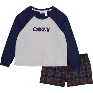 imageDearfoams Womens 2Piece Pajama Set Soft ampamp Comfortable Nightwear for Adults Top ampamp Bottom DuoCozy Plaid