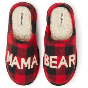 imageDearfoams Womens Mama Bear SlipperBuffalo Plaid