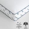 imageDearfoams 3quot Gusset Bed Pillows StandardQueen Size 20quotx28quot White 2 Count