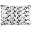 imageDearfoams 7 Piece Super Soft Bed in a Bag Bedding Set Black and White King