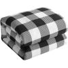 imageDearfoams 7 Piece Super Soft Bed in a Bag Bedding Set Black and White QueenBlack and White