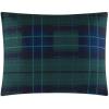 imageDearfoams 7 Piece Super Soft Bed in a Bag Bedding Set Black and White QueenBlue Tartan