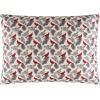 imageDearfoams 7 Piece Super Soft Bed in a Bag Bedding Set Black and White QueenRed Tartan