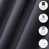 imageDearfoams Energy Efficient Total Blackout Curtain Window Panel Set of 2 37quot x 63quot NavyNavy