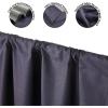 imageDearfoams Energy Efficient Total Blackout Curtain Window Panel Set of 2 37quot x 63quot NavyNavy