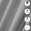 imageDearfoams Energy Efficient Total Blackout Curtain Window Panel Set of 2 37quot x 63quot NavySilver