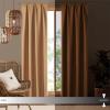 imageDearfoams Energy Efficient Total Blackout Curtain Window Panel Set of 2 37quot x 63quot NavyTan