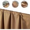 imageDearfoams Energy Efficient Total Blackout Curtain Window Panel Set of 2 37quot x 63quot NavyTan