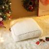 imageDearfoams Leather Piping Floor Cushion Ivory