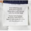 imageDearfoams Microfiber 15 Pound Weighted Blanket Navy 60quotx80quotGrey