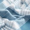imageDearfoams Super Soft 100 Cotton Comforter Set Red Plaid KingBlue