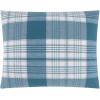 imageDearfoams Super Soft 100 Cotton Comforter Set Red Plaid KingBlue