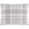 imageDearfoams Super Soft 100 Cotton Comforter Set Red Plaid KingGrey