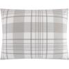 imageDearfoams Super Soft 100 Cotton Comforter Set Red Plaid KingGrey