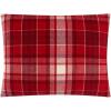 imageDearfoams Super Soft 100 Cotton Comforter Set Red Plaid KingRed