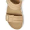 imageDearfoams Womens Comfortable Strap Thea Easy on Off Cushioned Lightweight Walking Shoe Sandal FlatKhaki