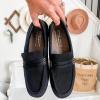 imageDearfoams Womens HazelLighweight Driving Loafer Machine Washable Comfortable ShoeBlack