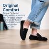 imageDearfoams Womens HazelLighweight Driving Loafer Machine Washable Comfortable ShoeBlack