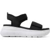 imageDearfoams Womens Platform Lightweight Adjustable Odell Wedge SandalBlack