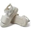 imageDearfoams Womens Platform Lightweight Adjustable Odell Wedge SandalBone