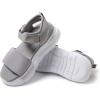 imageDearfoams Womens Platform Lightweight Adjustable Odell Wedge SandalSleet