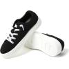 imageDearfoams Womens ShoesMabel Lightweight Comfortable Easy Slip on Sneaker with Arch SupportBlack
