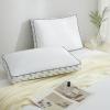 imageDearfoams 3quot Gusset Bed Pillows StandardQueen Size 20quotx28quot White 2 Count