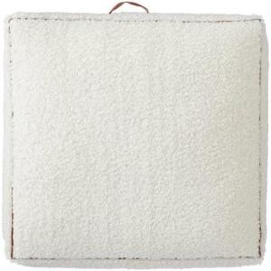 imageDearfoams Leather Piping Floor Cushion Ivory