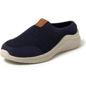 imageDearfoams Womens Lightweight Breathable Gracie Sneaker with Arch Support Machine Washable Shoes ClogNavy