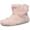 imageDearfoams UnisexChild Df Kids Toddlers Fluffy Pile Bootie SlipperDusty Pink