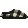imageDearfoams Boys Df Plaid Clog SlipperBlack Plaid