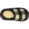 imageDearfoams Boys Df Plaid Clog SlipperBlack Plaid