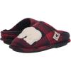 imageDearfoams UnisexChild Kids Family Collection Plaid Clog SlipperRed Plaid