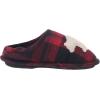 imageDearfoams UnisexChild Kids Family Collection Plaid Clog SlipperRed Plaid