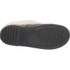 imageDearfoams Womens Nyla Felted and Plaid Moc Toe Clog SlipperDark Heather Grey