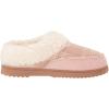 imageDearfoams Womens Nyla Felted and Plaid Moc Toe Clog SlipperPale Mauve