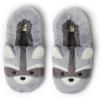 imageDearfoams UnisexAdult Matching Family Holiday Christmas Reindeer ampamp Turkey Scuff SlipperAdult Racoon