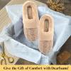 imageDearfoams Womens Fuzzy Memory Foam Claire ClogsLatte