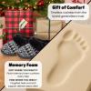 imageDearfoams Womens Hannah Chenille Knit Clog SlippersBlack Fairisle