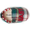 imageDearfoams Baby Bear Boys Girls Plaid Memory Foam SlippersGreen Red
