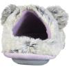imageDearfoams BabyBoys Kids Toddlers Furry Critter Clog SlipperFrosted Teddy Bear