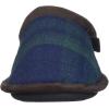 imageDearfoams BabyBoys Peyton Kids Mixed Material Clog SlipperBlack Watch Plaid